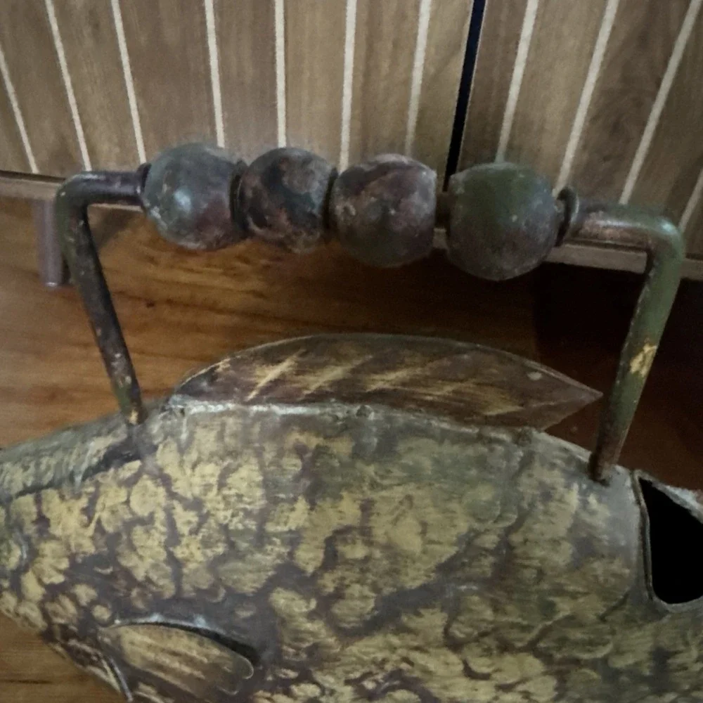 Whimsical Fish Watering Can Art 18